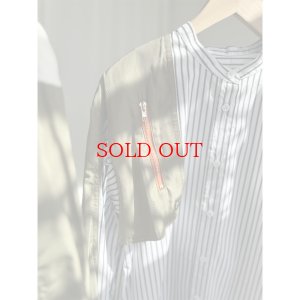 画像7: 【LIVEご紹介アイテム】MA-1ドッキングシャツワンピ