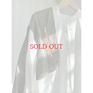 画像6: 【LIVEご紹介アイテム】MA-1ドッキングシャツワンピ