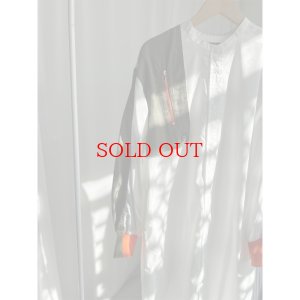 画像3: 【LIVEご紹介アイテム】MA-1ドッキングシャツワンピ