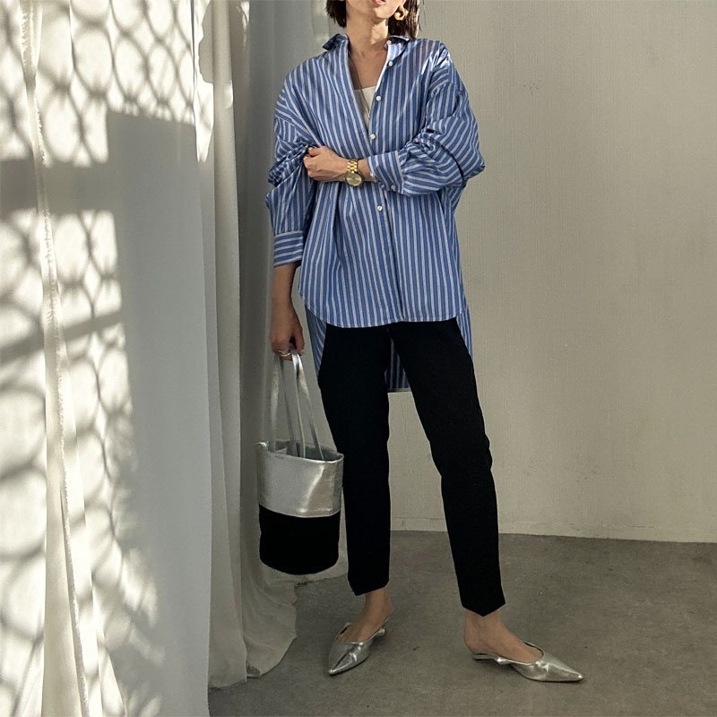 画像15: ●SALE●【12/25 LIVEアイテム】●本革×キャンバス●ドッキングデザイン●ドッキングレザーバケツバッグ (15)