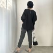 画像8: ●SALE●【12/25 LIVEアイテム】●本革×キャンバス●ドッキングデザイン●ドッキングレザーバケツバッグ (8)