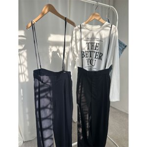 画像6: ●パンツにもサロペにも◎【LIVEご紹介アイテム】●2way華奢紐サロペット