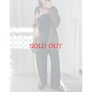 画像7: ●半額SALE●【1/10 LIVEアイテム】●ボルドーストライプシャツ