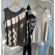 画像2: ●新色登場!!くたっとした風合いと色合いが可愛い●【LIVEご紹介アイテム】●ウォッシュカラータンク (2)