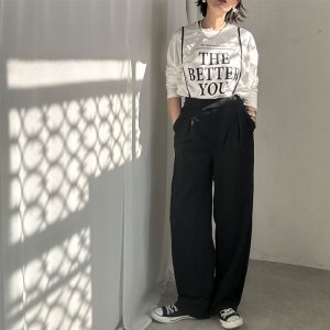 画像11: ●パンツにもサロペにも◎【LIVEご紹介アイテム】●2way華奢紐サロペット