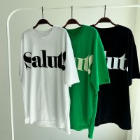 ●SALE●【7/13LIVEアイテム】BigロゴSalutT（黒）
