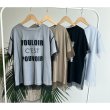 画像1:  ●SALE●  【7/30ご紹介アイテム】チュールレイヤードロゴT (1)