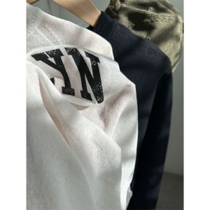 画像2: ●ちょっと大人なロゴアイテム●【LIVEご紹介アイテム】●リネンミックスロゴプルオーバー