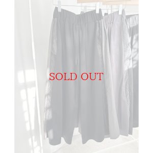 画像3: ●再販●セットアップ可能◎デザインセットアップシリーズ【LIVEご紹介アイテム】●メッシュドッキングワイドパンツ