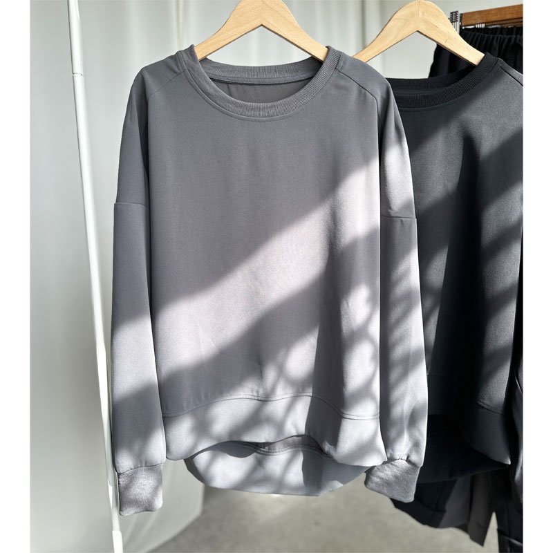 画像7: ●限定SALE●カーデライクオーバージャケットシリーズ●【LIVEご紹介アイテム】スエットライクプルオーバー (7)