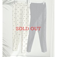 ●大人可愛いドットパンツ登場●【LIVEご紹介アイテム】●ドットテーパードパンツ