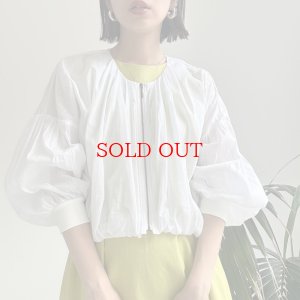 画像8: ●バルーンシルエットが可愛い●【LIVEご紹介アイテム】●リネンミックスジップブルゾン