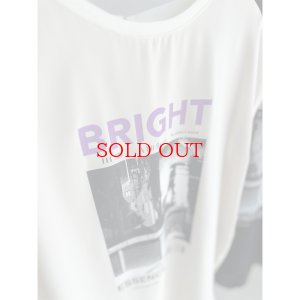 画像7: ●再販●きれい見え素材で大人のカジュアルスタイルに【LIVEご紹介アイテム】●転写プリントロゴシアートップス