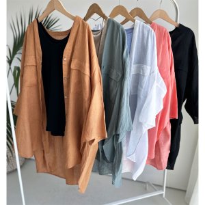 画像2: ●激推し●大人のリネンシリーズ【LIVEご紹介アイテム】●リネンシャツカーデ