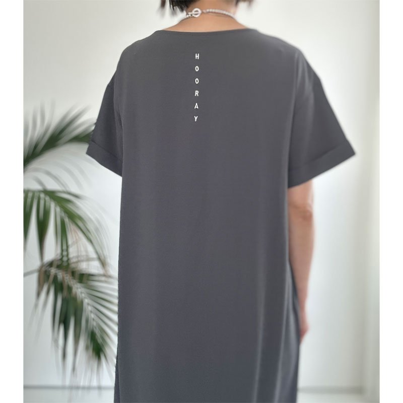 画像16:  ●SALE●  【7/27ご紹介アイテム】身長に合わせて選べる●ベーシックマルチトップスのワンピ●ベーシックマルチ半袖ロゴワンピ (16)
