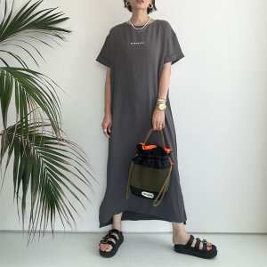 画像17: ●身長に合わせて選べる●ベーシックマルチトップスのワンピタイプが登場!!●【LIVEご紹介アイテム】ベーシックマルチ半袖ロゴワンピ