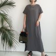 画像13:  ●SALE●  【7/27ご紹介アイテム】身長に合わせて選べる●ベーシックマルチトップスのワンピ●ベーシックマルチ半袖ロゴワンピ (13)