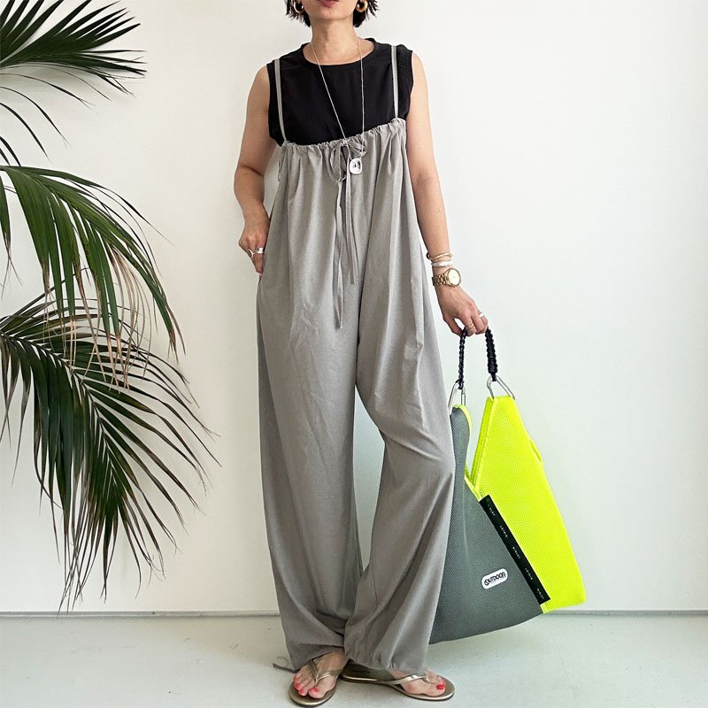 画像6: ●限定SALE●素材感と形が大人シンプルでステキ!!●【LIVEご紹介アイテム】●シンプル大人タンク (6)