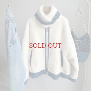 画像4: ●数量限定●デニムドッキングファージャケット●【LIVEご紹介アイテム】