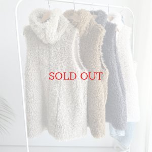 画像5: ●SALE●リバーシブルネックファーベスト【LIVEご紹介アイテム】