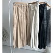 画像1: ●SALE●【1/10 LIVEアイテム】●エコレザー2wayカーゴパンツ (1)