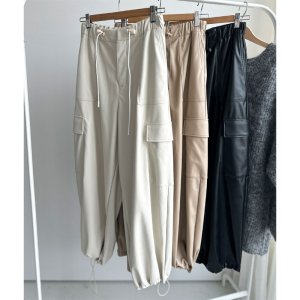 画像2: ●SALE●【1/10 LIVEアイテム】●エコレザー2wayカーゴパンツ