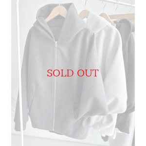 画像1: ●メーカー在庫限り●半額!!SALE●30日まで●【11/28 LIVEアイテム】起毛ジップフーディ（チャコール）