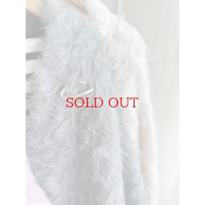 画像7: ●半額!!SALE●【12/13 LIVEアイテム】●ブローチ付シャギーニットカーディガン