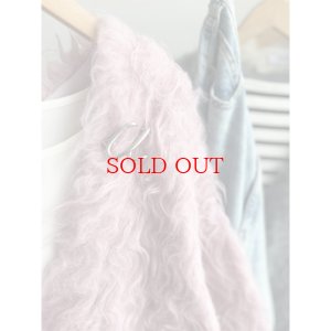 画像5: ●半額!!SALE●【12/13 LIVEアイテム】●ブローチ付シャギーニットカーディガン