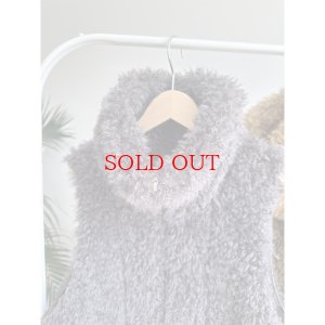 画像13: ●SALE●リバーシブルネックファーベスト【LIVEご紹介アイテム】