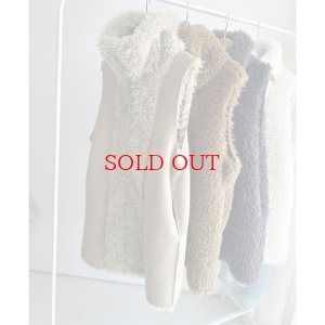 画像4: ●SALE●リバーシブルネックファーベスト【LIVEご紹介アイテム】