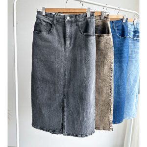 画像3: 【2/11 LIVEご紹介アイテム】ストレッチデニムスカート
