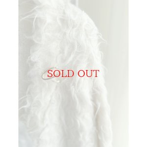 画像6: ●半額!!SALE●【12/13 LIVEアイテム】●ブローチ付シャギーニットカーディガン