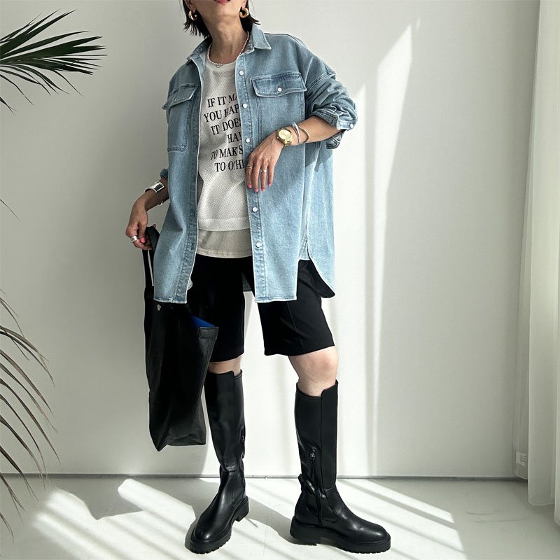 画像12: ●大人のハーフパンツ●【LIVEご紹介アイテム】（セットアップ可能） (12)