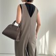 画像4: ●SALE●超楽ちん!!●【LIVEご紹介アイテム】Vネックリブオールインワン (4)