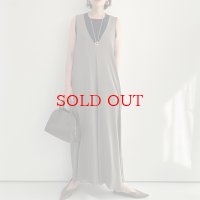 ●SALE●超楽ちん!!●【LIVEご紹介アイテム】Vネックリブオールインワン