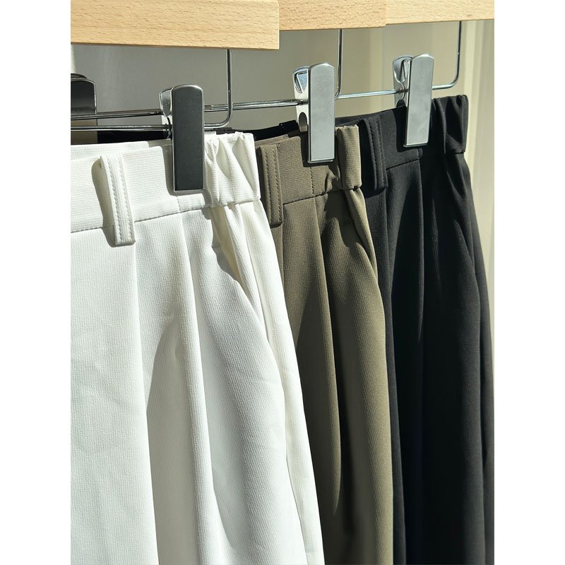 画像4: ●SALE●トップスとセットアップ可能●【LIVEご紹介アイテム】スラックスジョガー（セットアップ可能） (4)