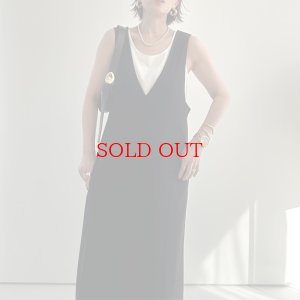 画像9: ●SALE●サラサラ素材でびよーんと伸びて超楽ちん!!●【LIVEご紹介アイテム】細リブVネックオールインワン