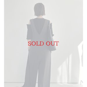 画像7: ●SALE●サラサラ素材でびよーんと伸びて超楽ちん!!●【LIVEご紹介アイテム】細リブVネックオールインワン