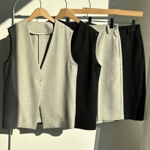画像5: ●ハーフパンツとセットアップ可能●【LIVEご紹介アイテム】ベーシックベスト(セットアップ可能)