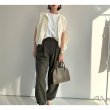 画像23: ●SALE●スラックスジョガーとセットアップ可能●【LIVEご紹介アイテム】ボックス型ショートトップス (23)