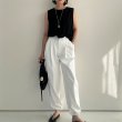 画像10: ●限定SALE●素材感と形が大人シンプルでステキ!!●【LIVEご紹介アイテム】●シンプル大人タンク (10)
