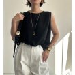 画像9: ●限定SALE●素材感と形が大人シンプルでステキ!!●【LIVEご紹介アイテム】●シンプル大人タンク (9)