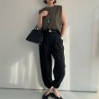 画像14: ●SALE●スラックスジョガーとセットアップ可能●【LIVEご紹介アイテム】ボックス型ショートトップス (14)