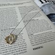 画像2: ◆大人のアクセシリーズ●【LIVEご紹介アイテム】●シルバー×ゴールドモチーフボールチェーンロングネックレス (2)