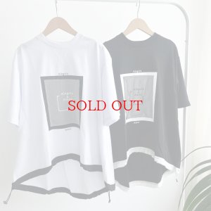 画像4: ●ご予約で大人気●裾で絞れるコクーンシルエット●【LIVEご紹介アイテム】●メッシュデザインロングT