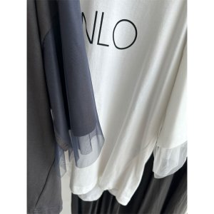 画像4: ●お袖がチュールレイヤード●【LIVEご紹介アイテム】●チュールスリーブロゴT