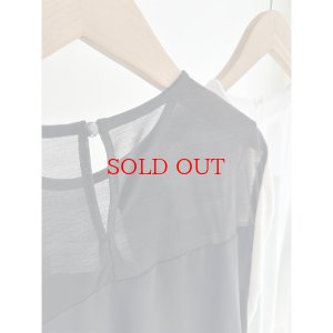 画像7: ●配色デザイン●【LIVEご紹介アイテム】●バイカラーラインシアートップス