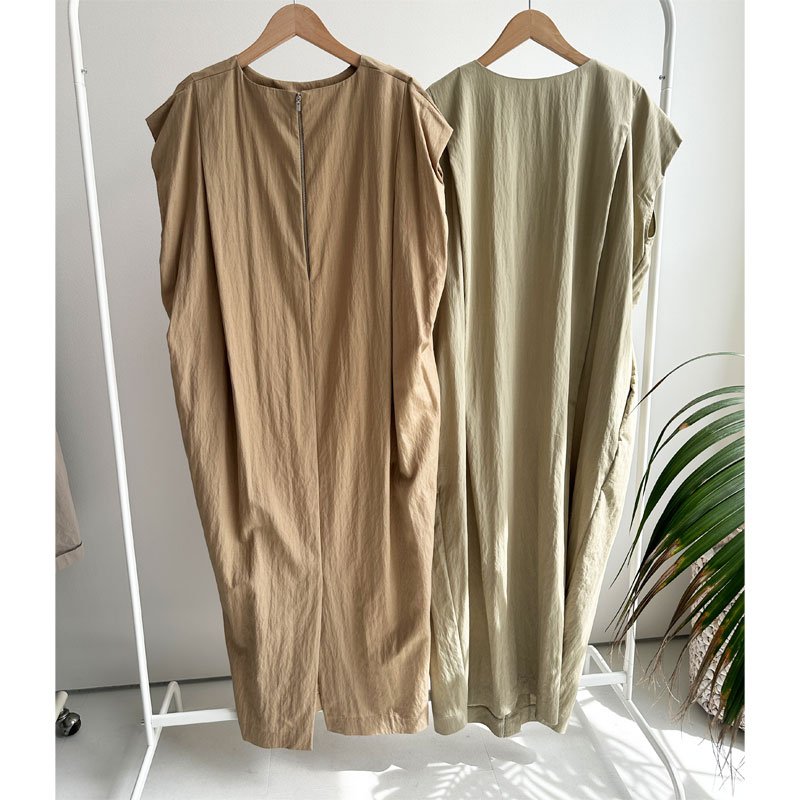 画像6: ●SALE●【LIVEご紹介アイテム】●オーバーシルエットロングワンピ (6)