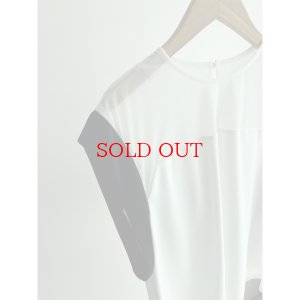 画像3: ●配色デザイン●【LIVEご紹介アイテム】●バイカラーラインシアートップス